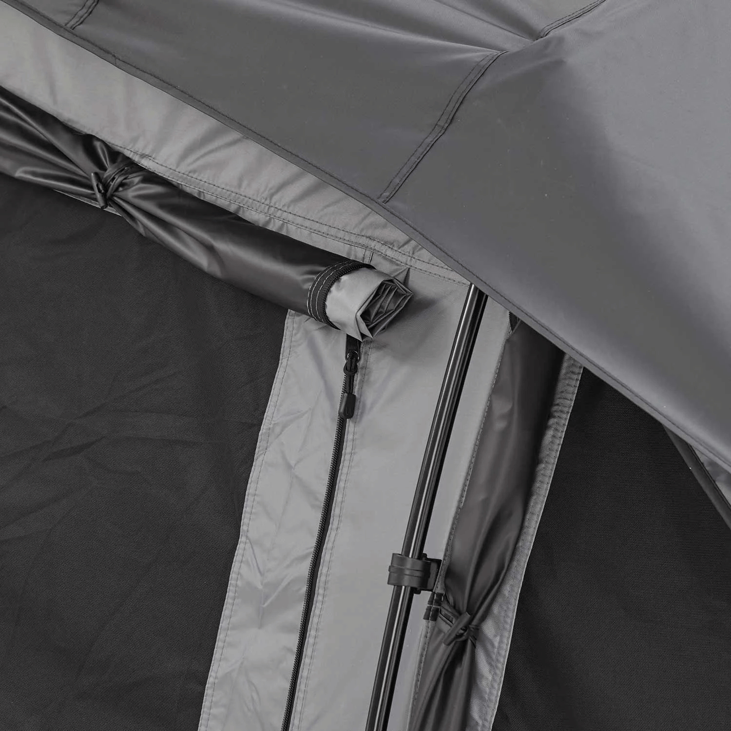 Self-supporting tent space for individual wall for side awning Vickywood