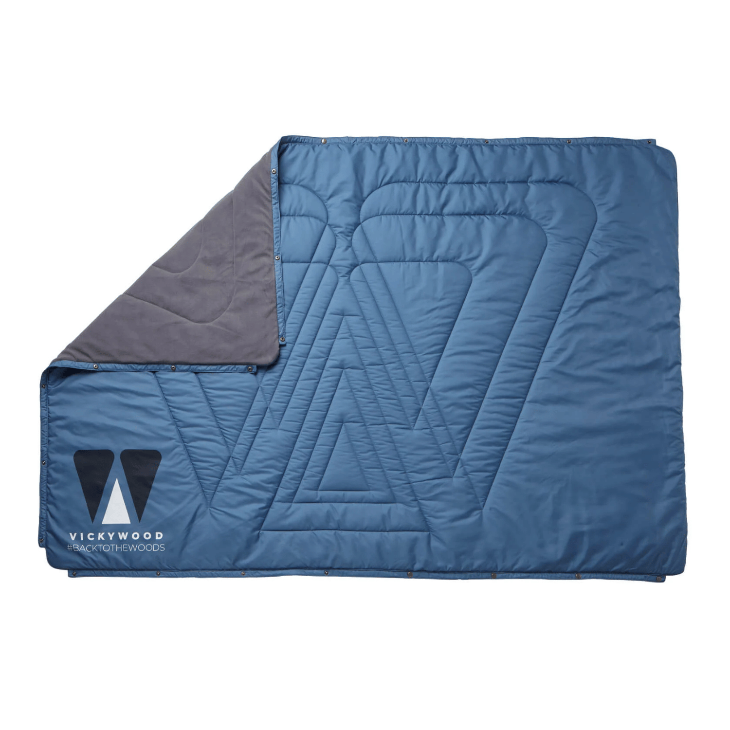 Couverture Polaire VICKYWOOD – MOUNTAIN BLUE