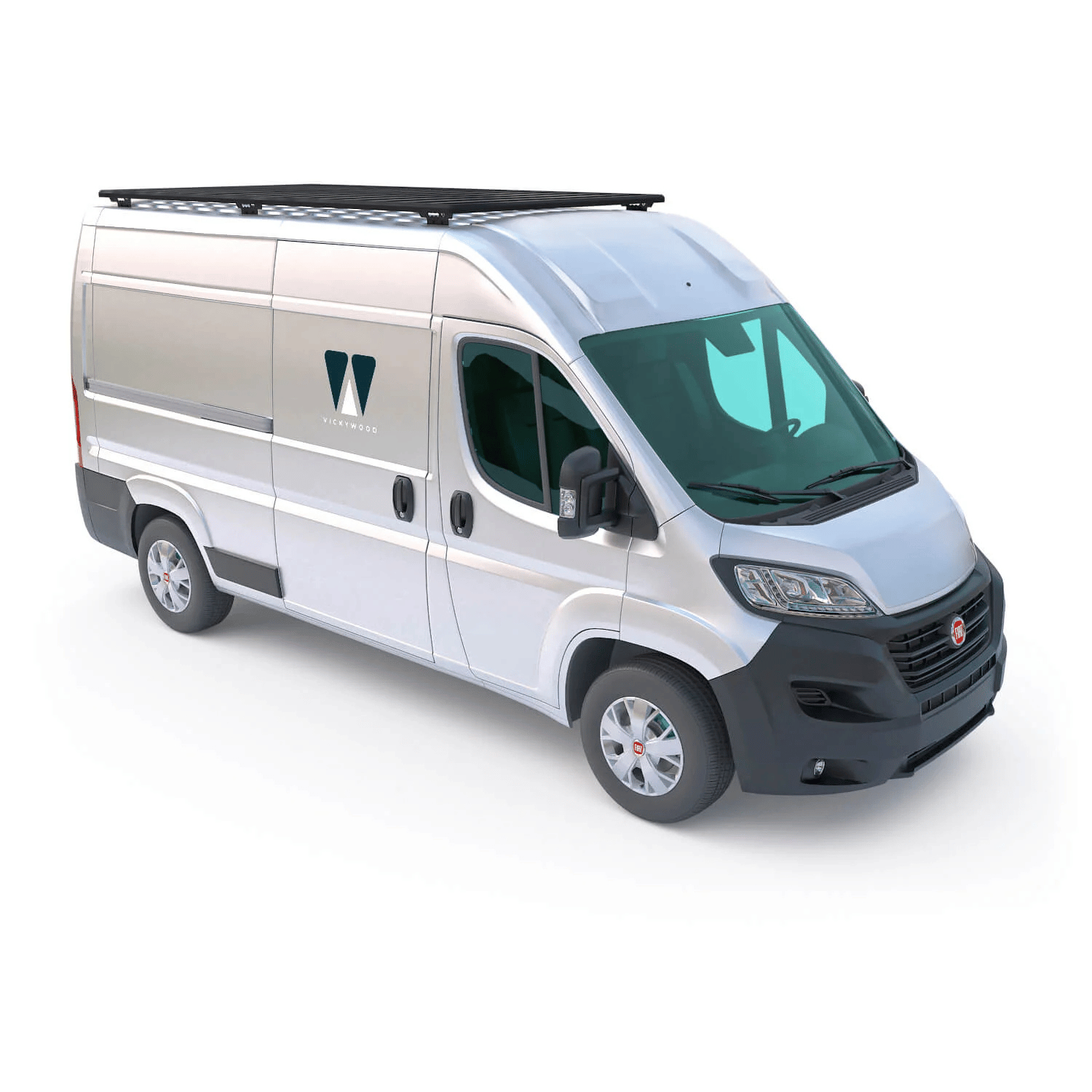 Galerie de toit pour Fiat Ducato 2014- toit haut L1H2 - 1634 × 2964 mm - Vickywood