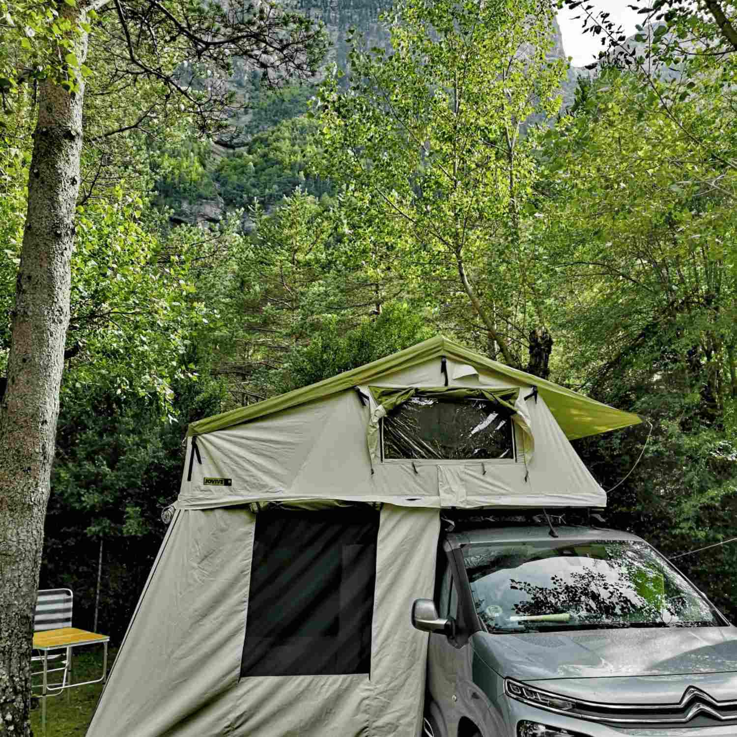 Auvent tente de toit Jovive | Adventure