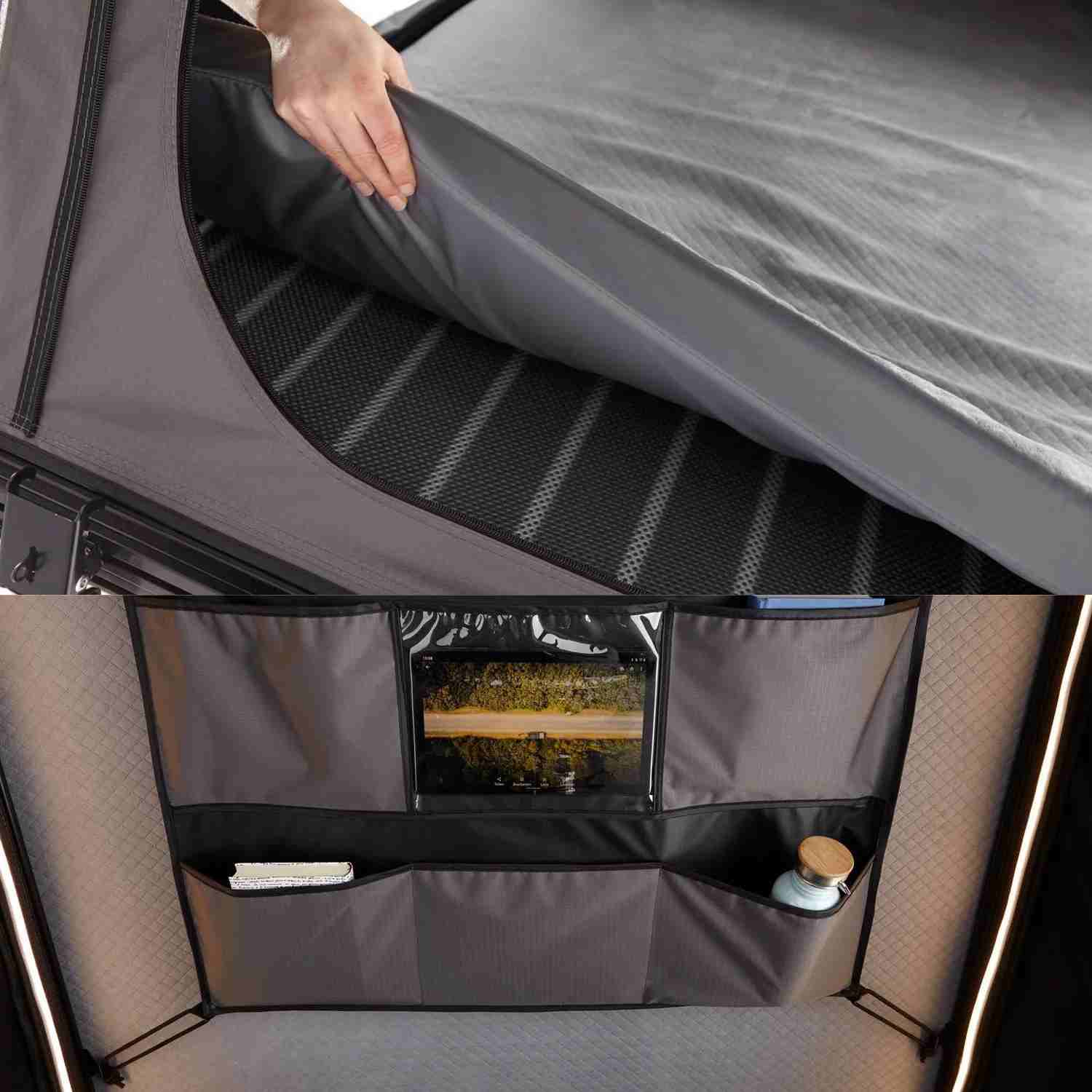 Tente de toit Vickywood Cumaru Light