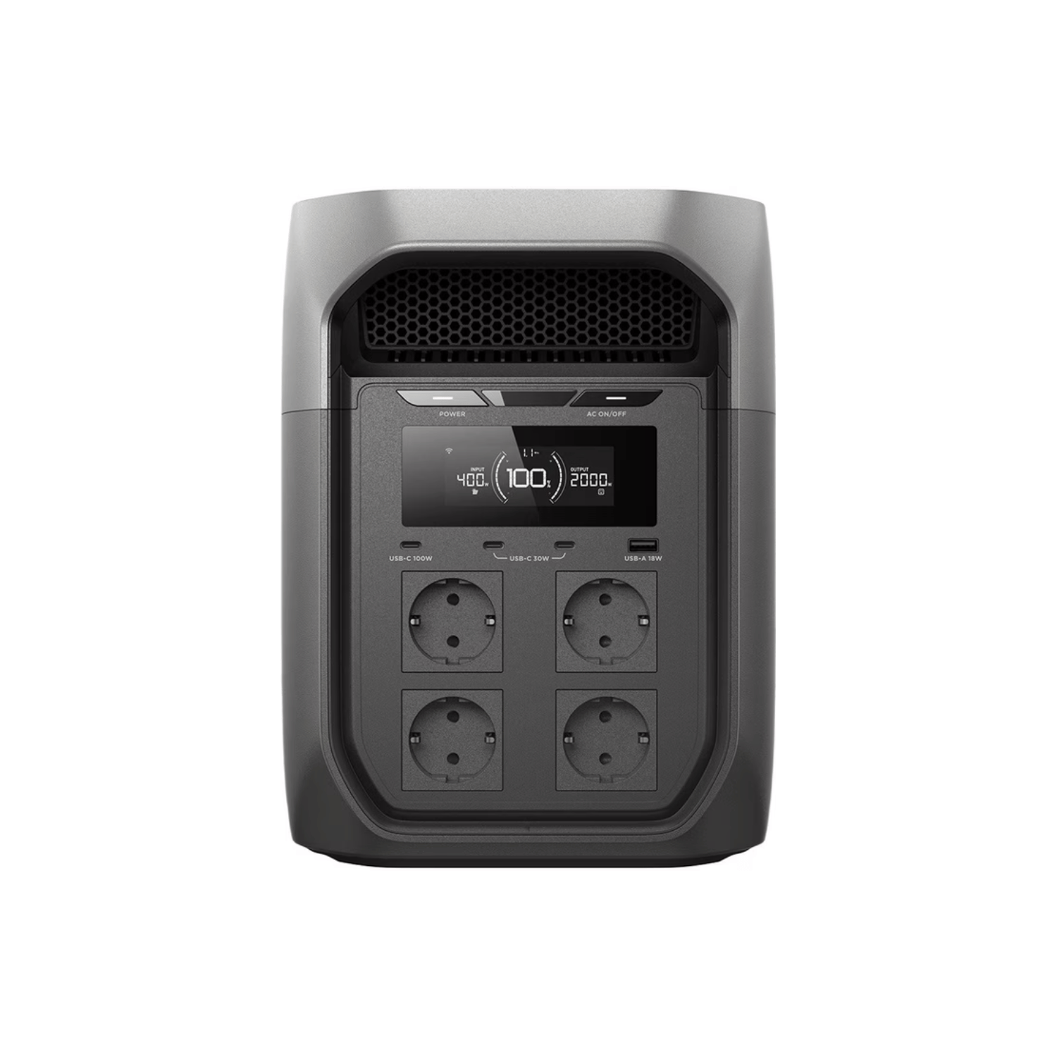 EcoFlow Delta 3 Max Plus 2.048 Wh Elektrostation - CH-Version