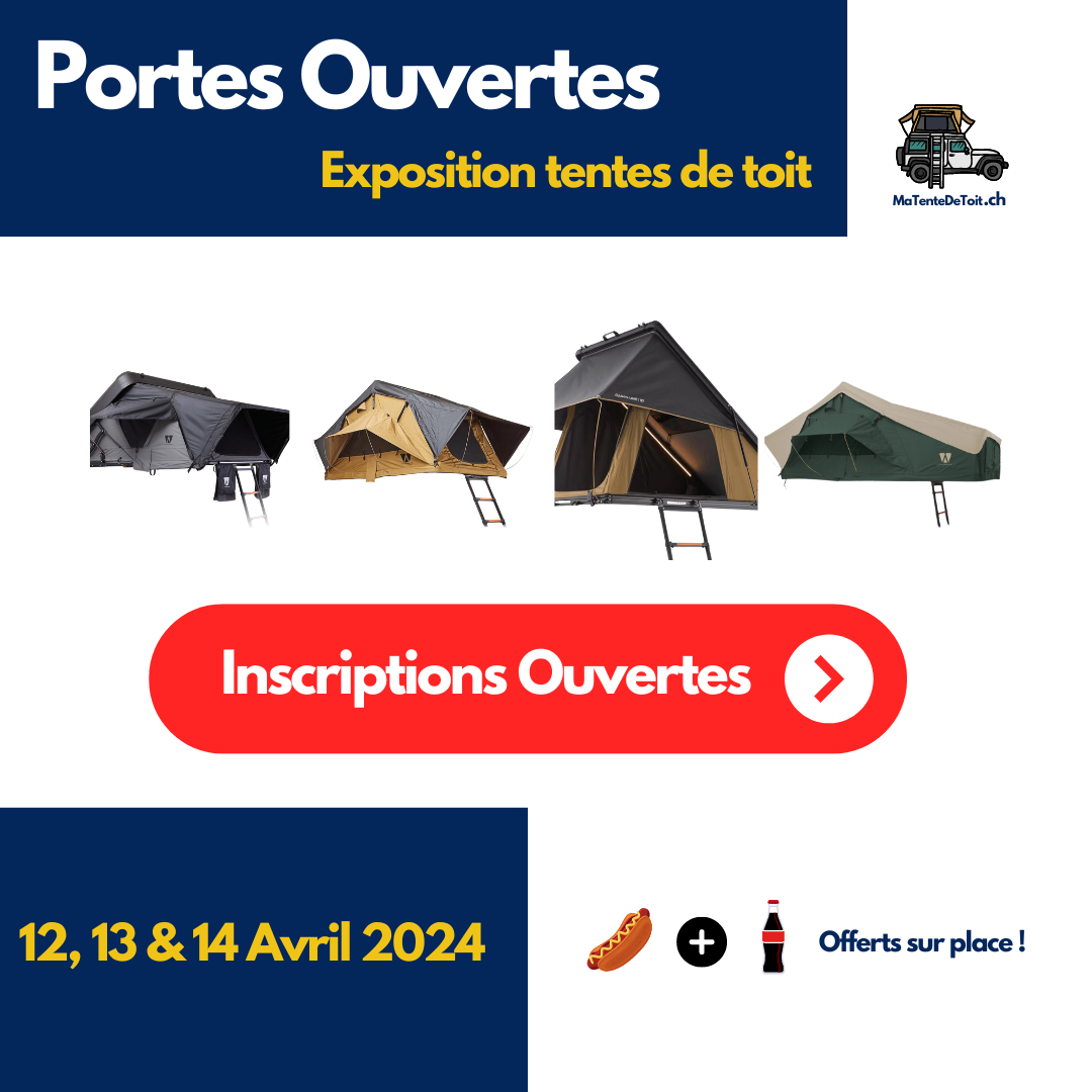 Portes ouvertes du 12 au 14 avril 2024 !