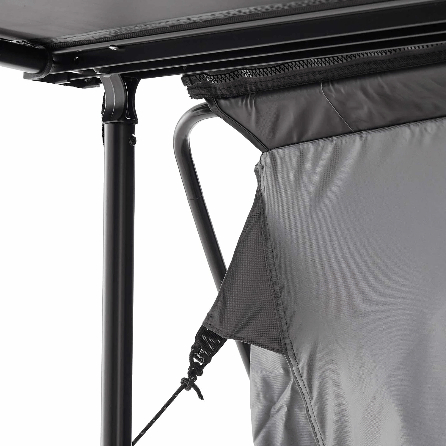 Self-supporting tent space for individual wall for side awning Vickywood