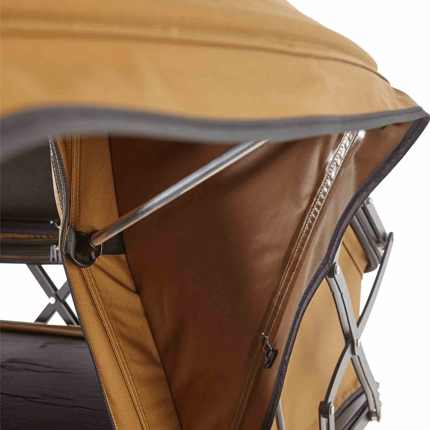 Tente de toit Vickywood CUMARU UP 145 - Camel