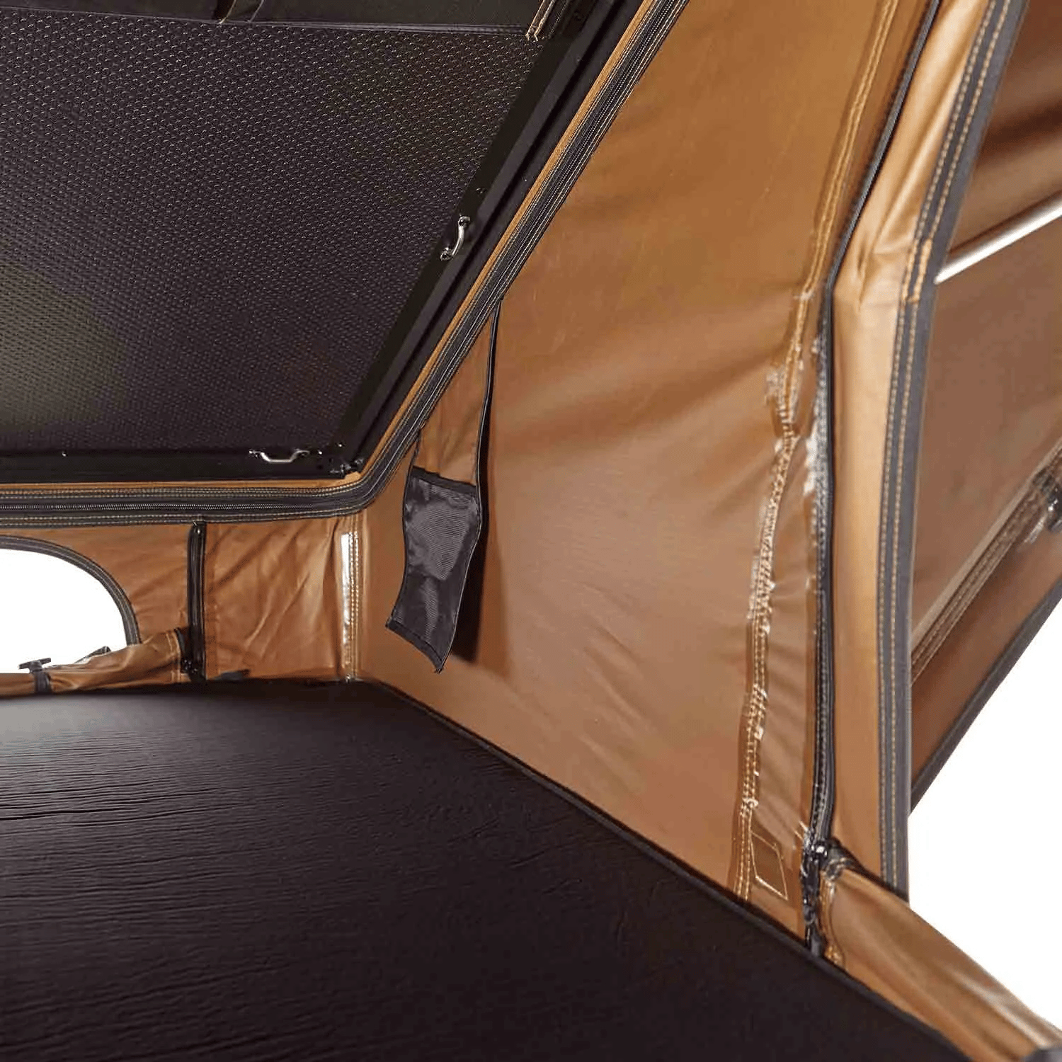 Tente de toit Vickywood CUMARU UP 145 - Camel