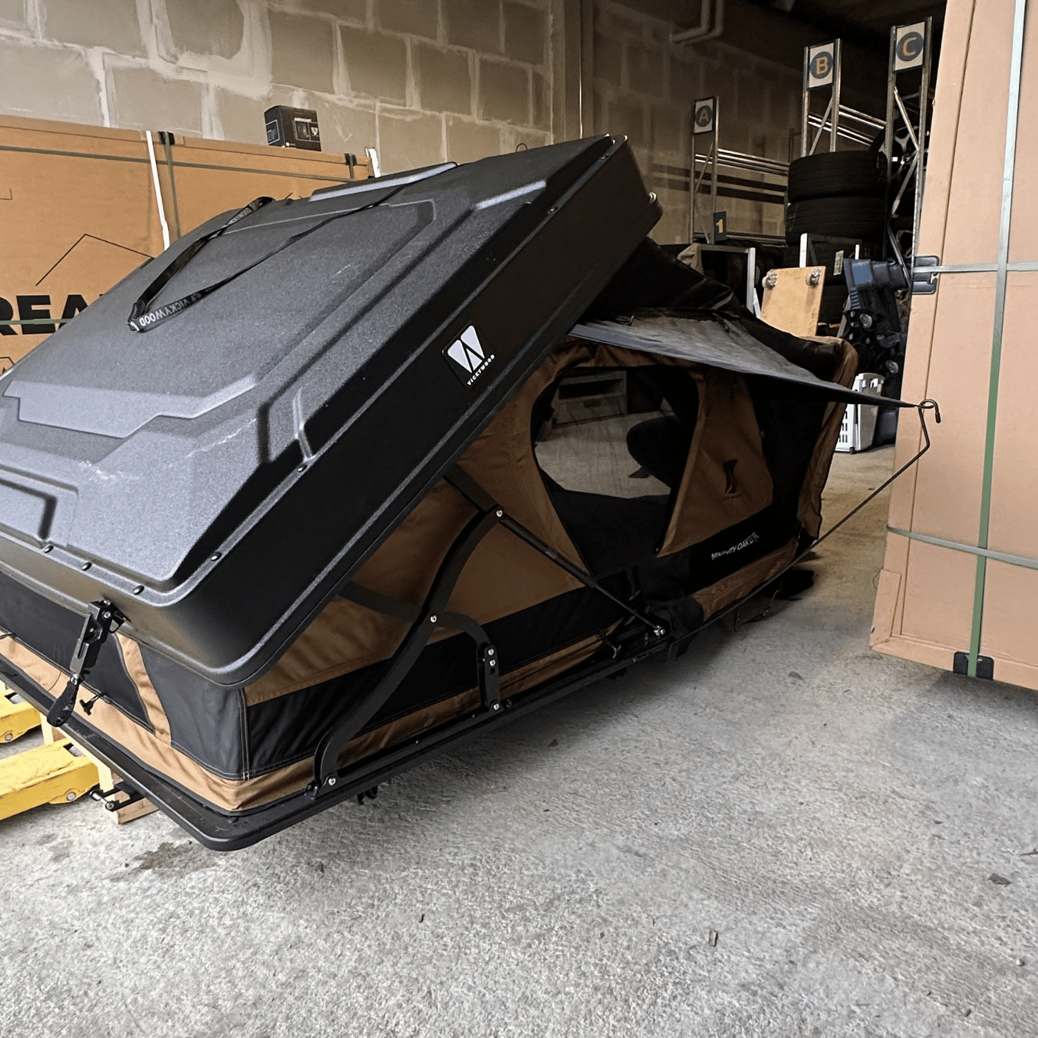 Tente de toit Vickywood Mighty Oak Light 165 - Occasion