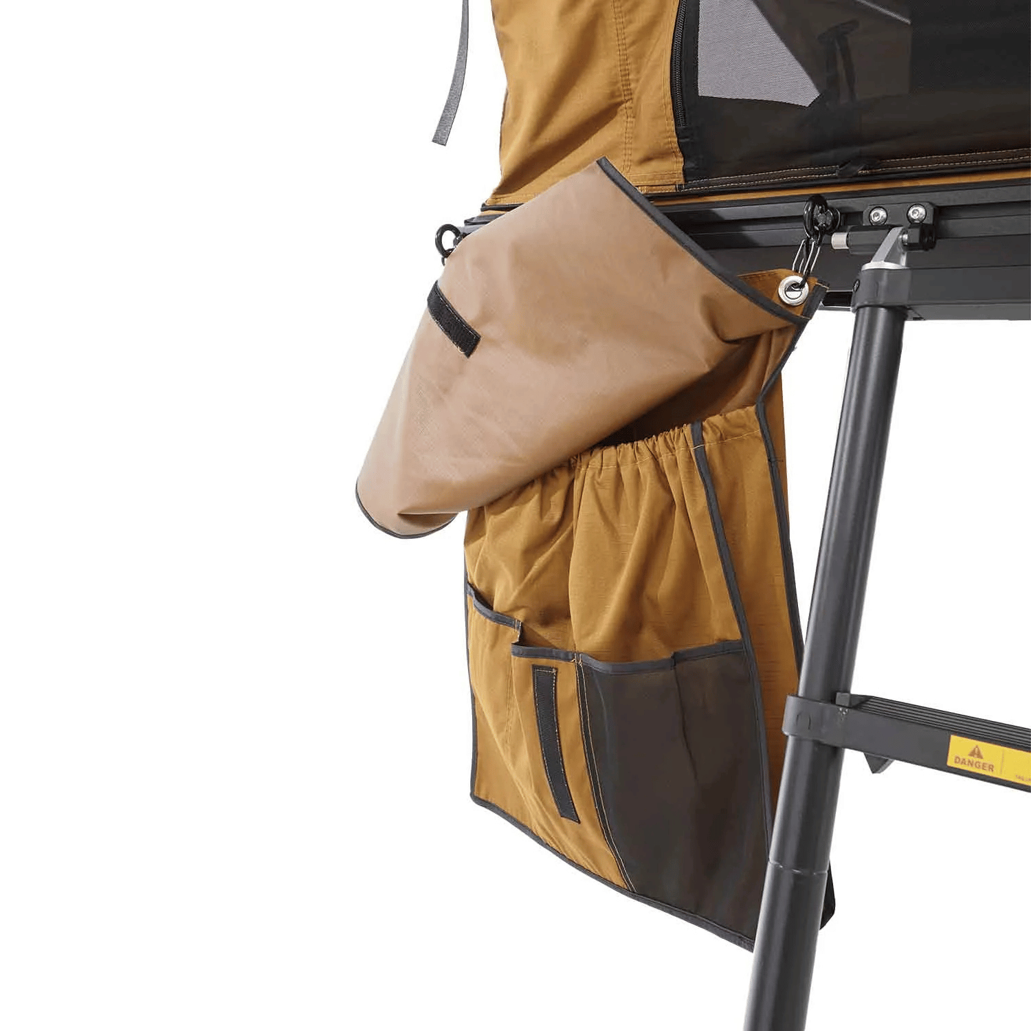 Tente de toit Vickywood CUMARU UP 145 - Camel