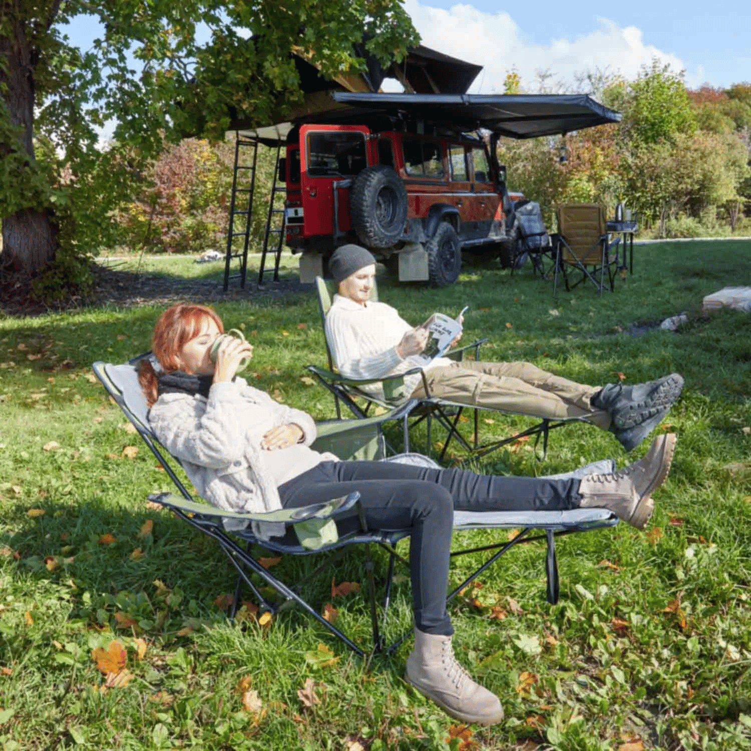 CAMP LOUNGE camping chair Vickywood