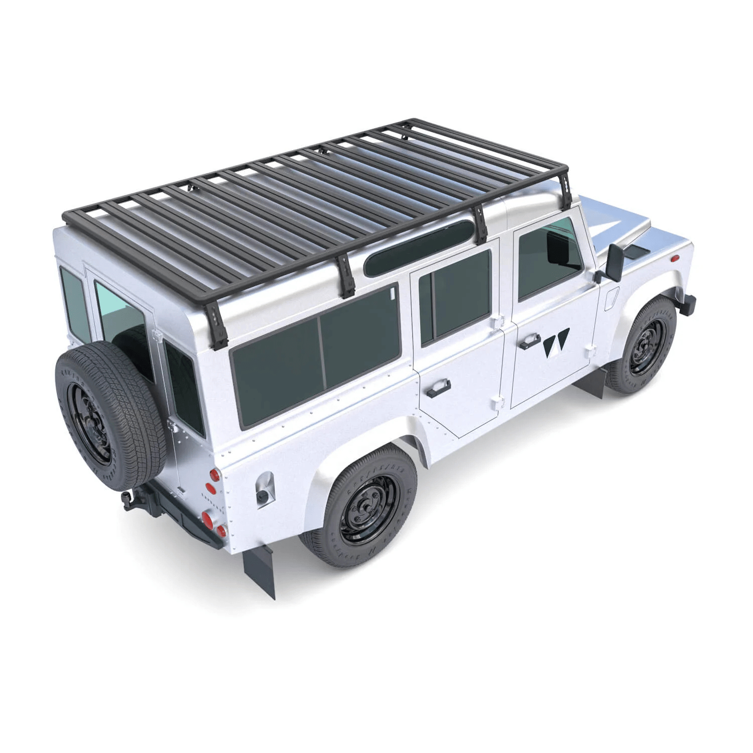 Roof rack for Land Rover Defender 110 1983–2016 - 1434 × 2764