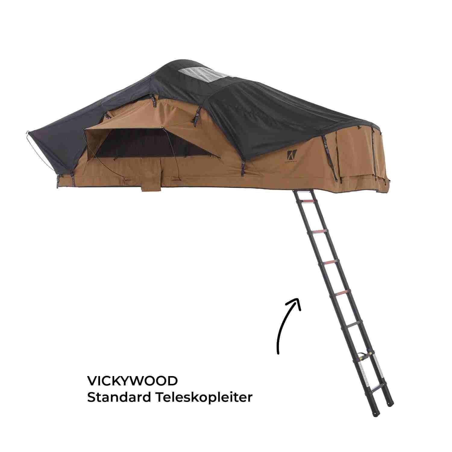 Tente de toit Vickywood | Willow Pro 1 Eco 160