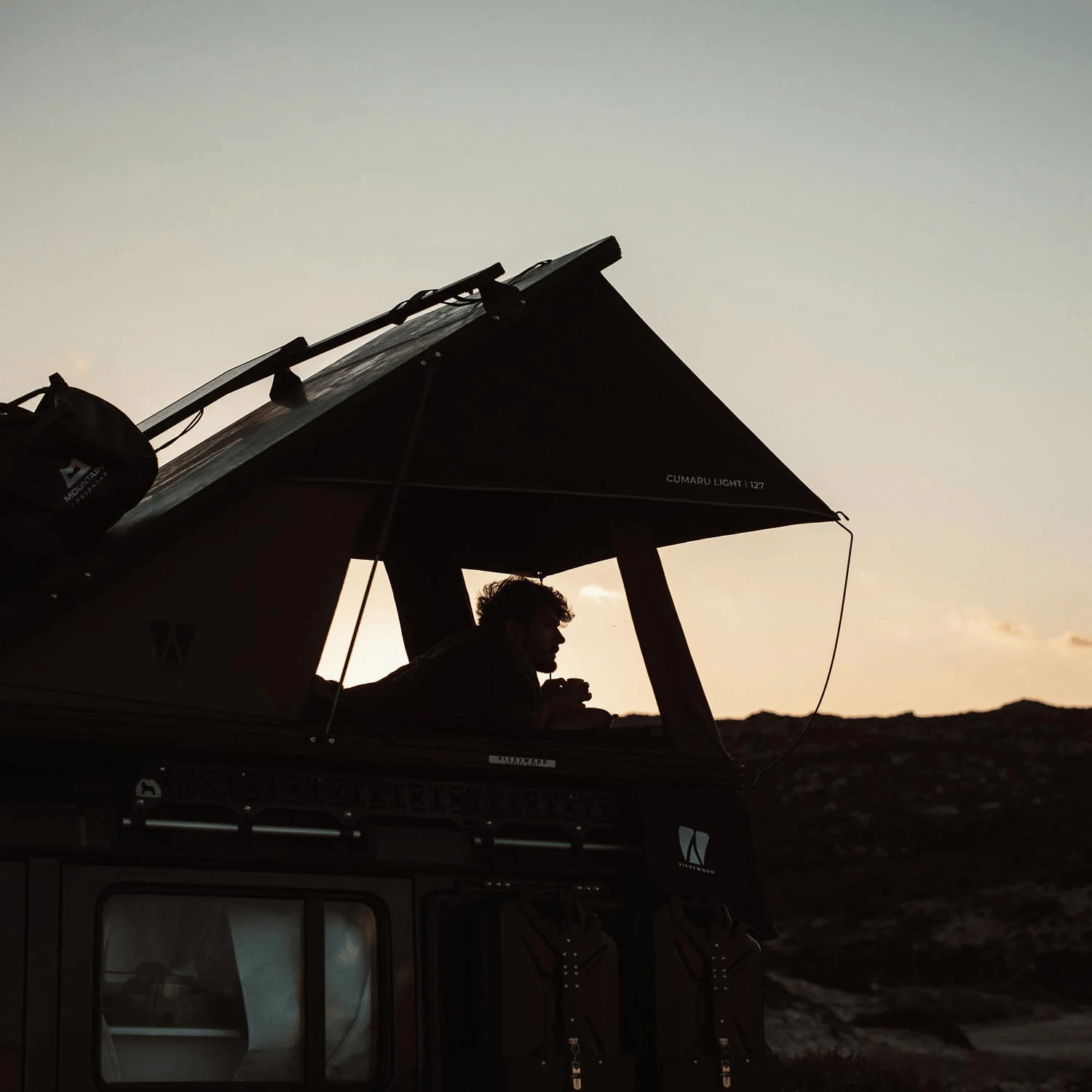 Roof tent Vickywood Cumaru Light