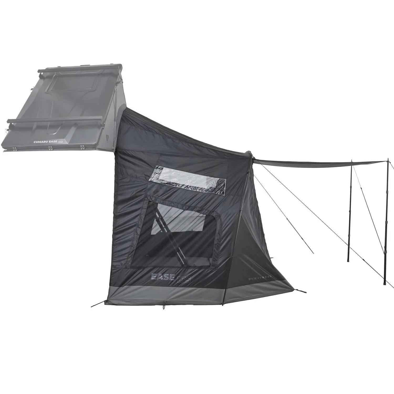 Rooftop tent awning Vickywood CUMARU EASE & Vickywood XP 135
