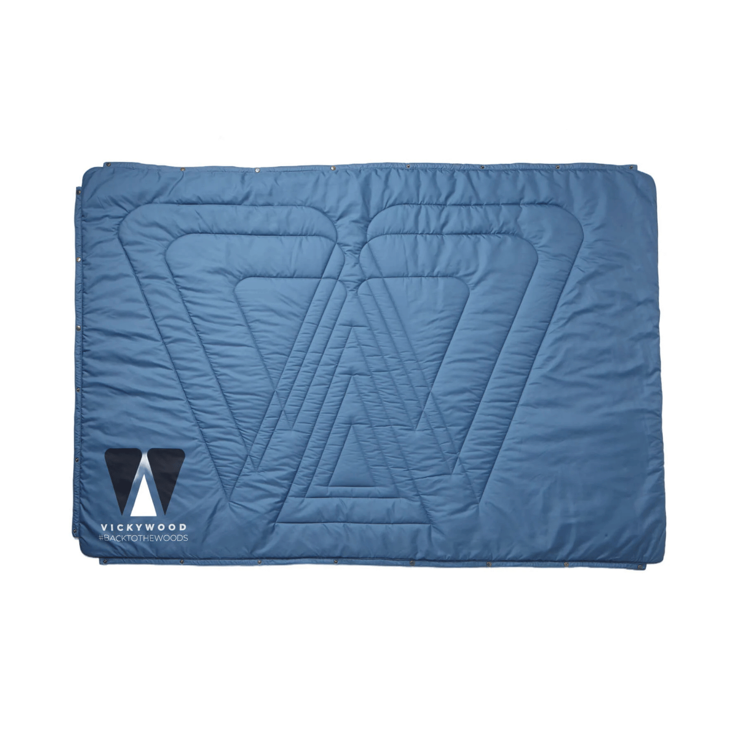 Coperta in pile VICKYWOOD – BLU MONTAGNA