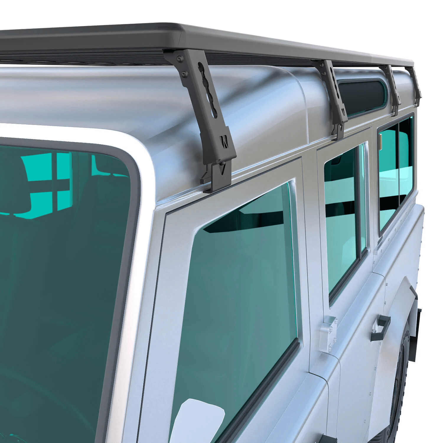 Roof rack for Land Rover Defender 110 1983–2016 - 1434 × 2764