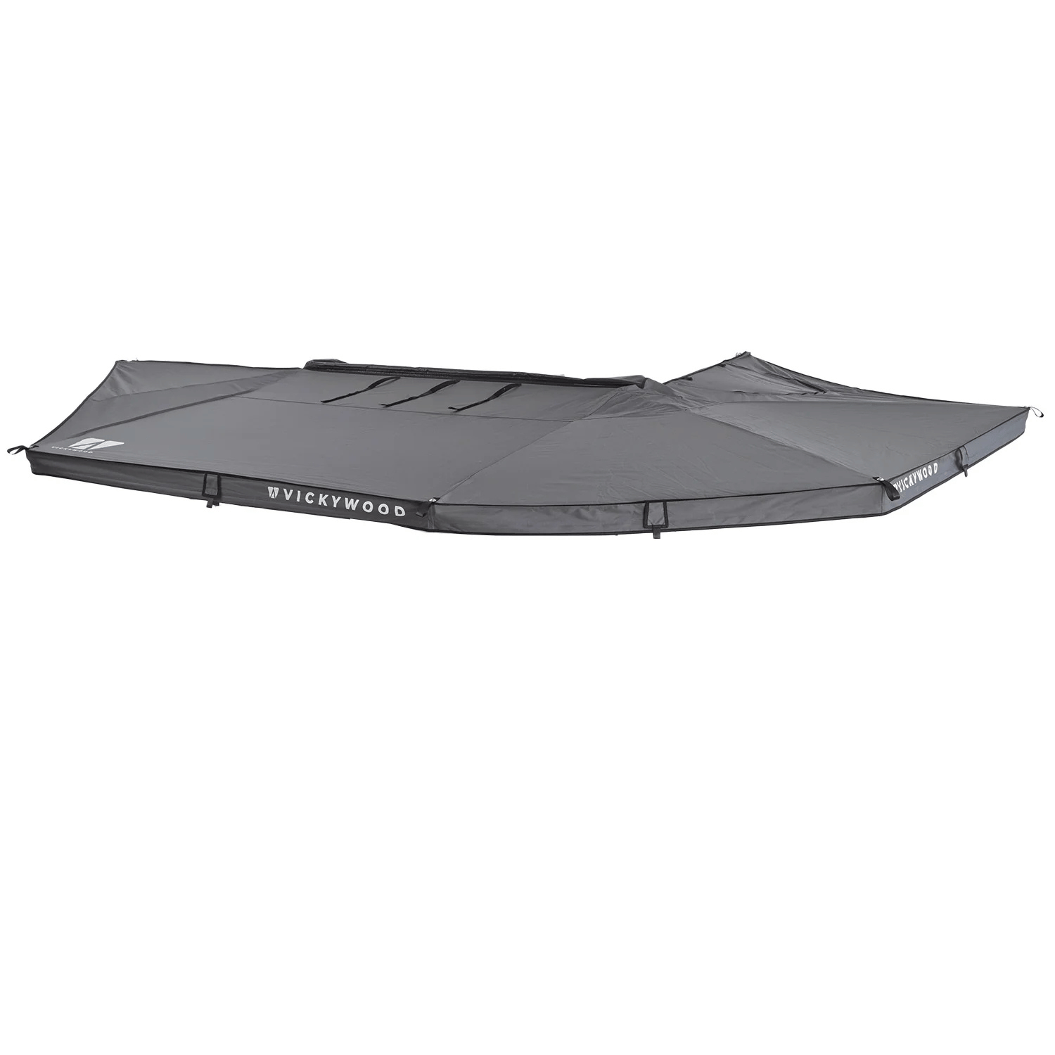 270° LEAF self-supporting awning gray - Vickywood