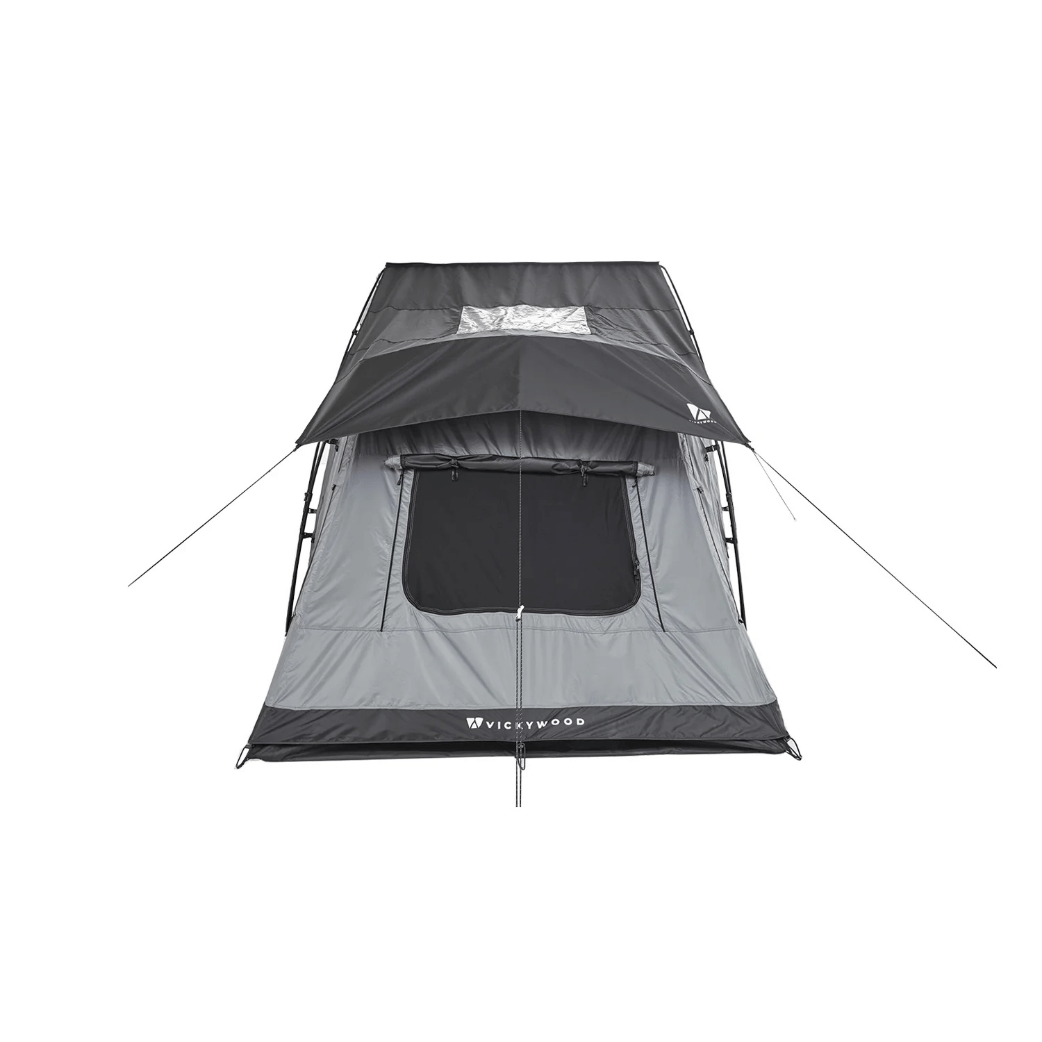Self-supporting tent space for individual wall for side awning Vickywood